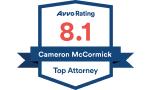 Avvo Badge 8.1 Rating